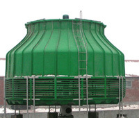 圓形逆流玻璃鋼冷卻塔-德州富達玻璃鋼制品