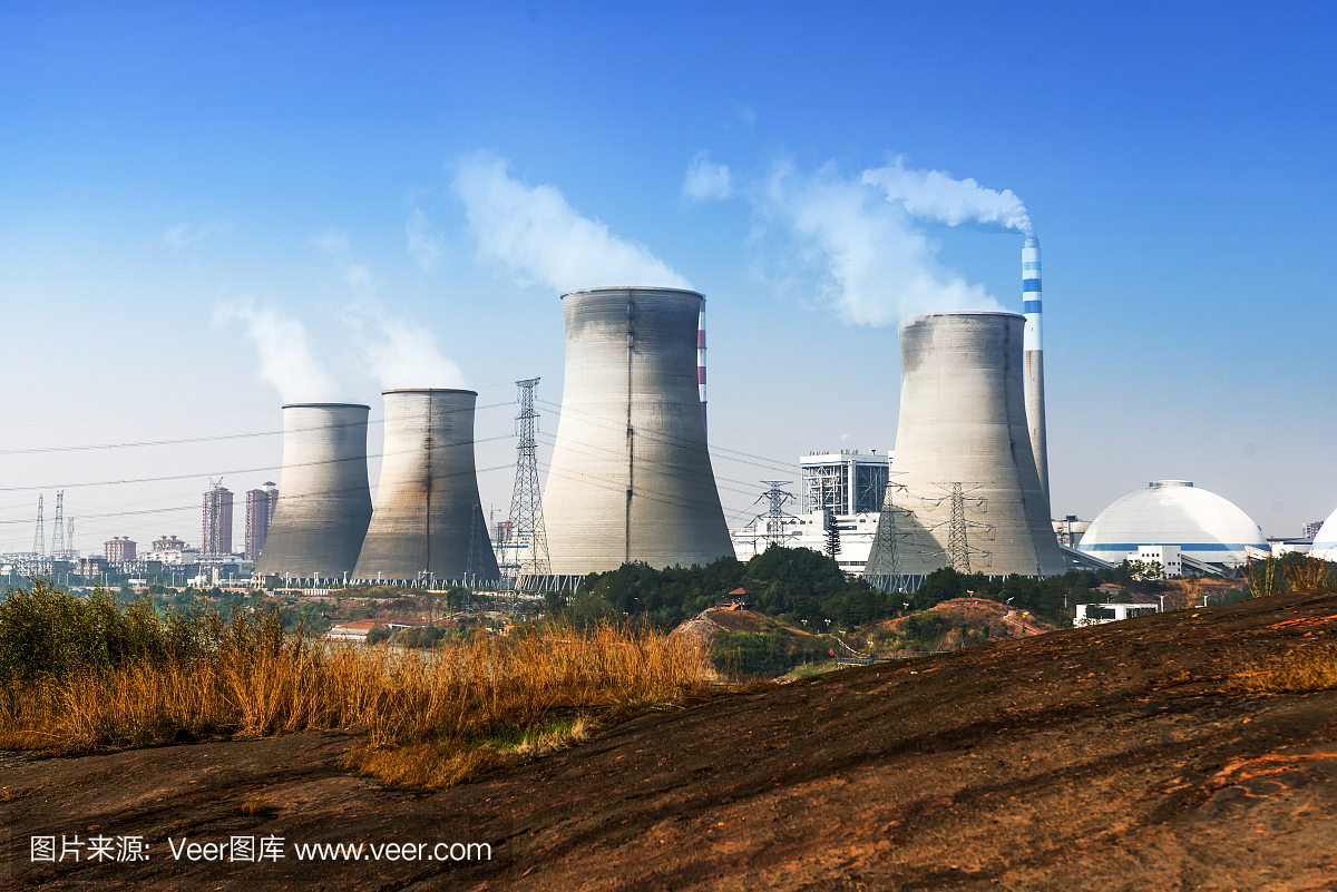 核電站的冷卻塔